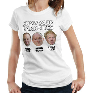 Know Your Parasites Tshirt Fitted Ladies