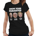 Know Your Parasites Tshirt Fitted Ladies