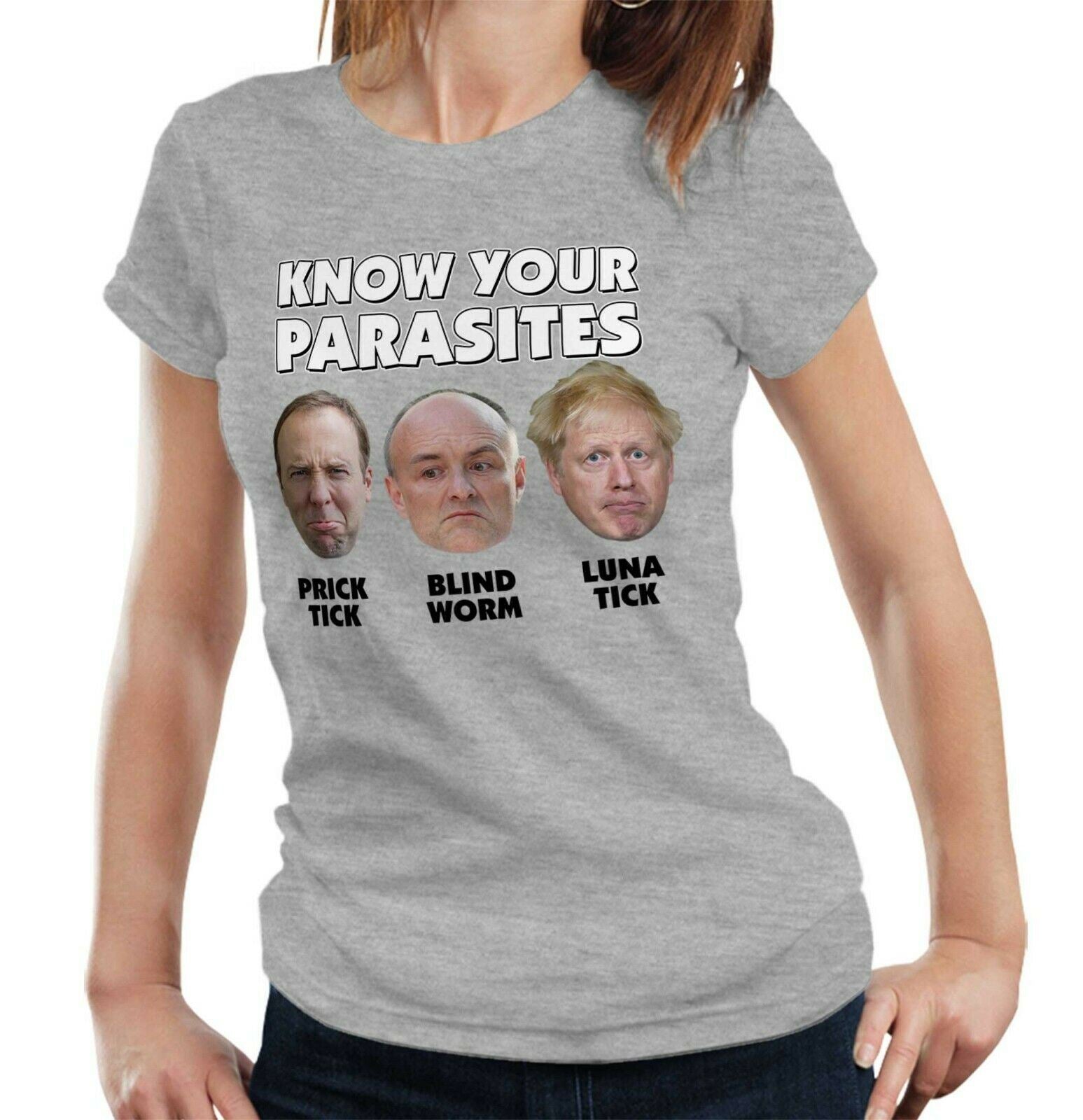 Know Your Parasites Tshirt Fitted Ladies