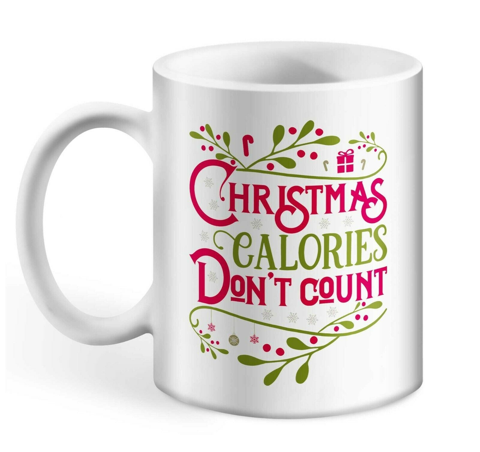 Christmas Calories Don't Count Mug