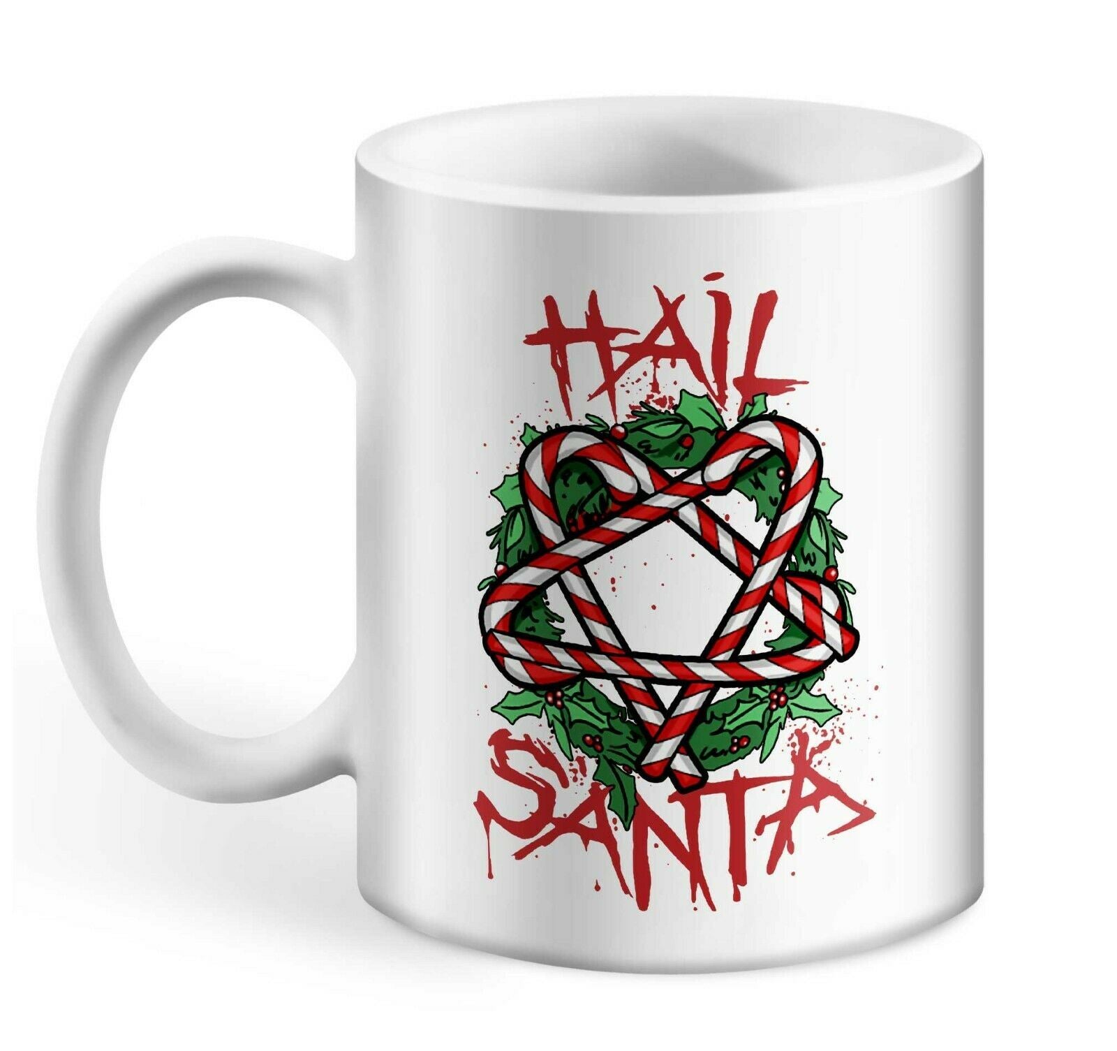 Hail Santa Pentagram Mug