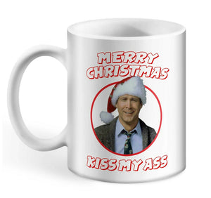 Merry Christmas Kiss My Ass Mug