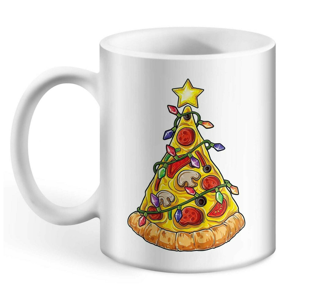 Pizza Christmas Tree Mug