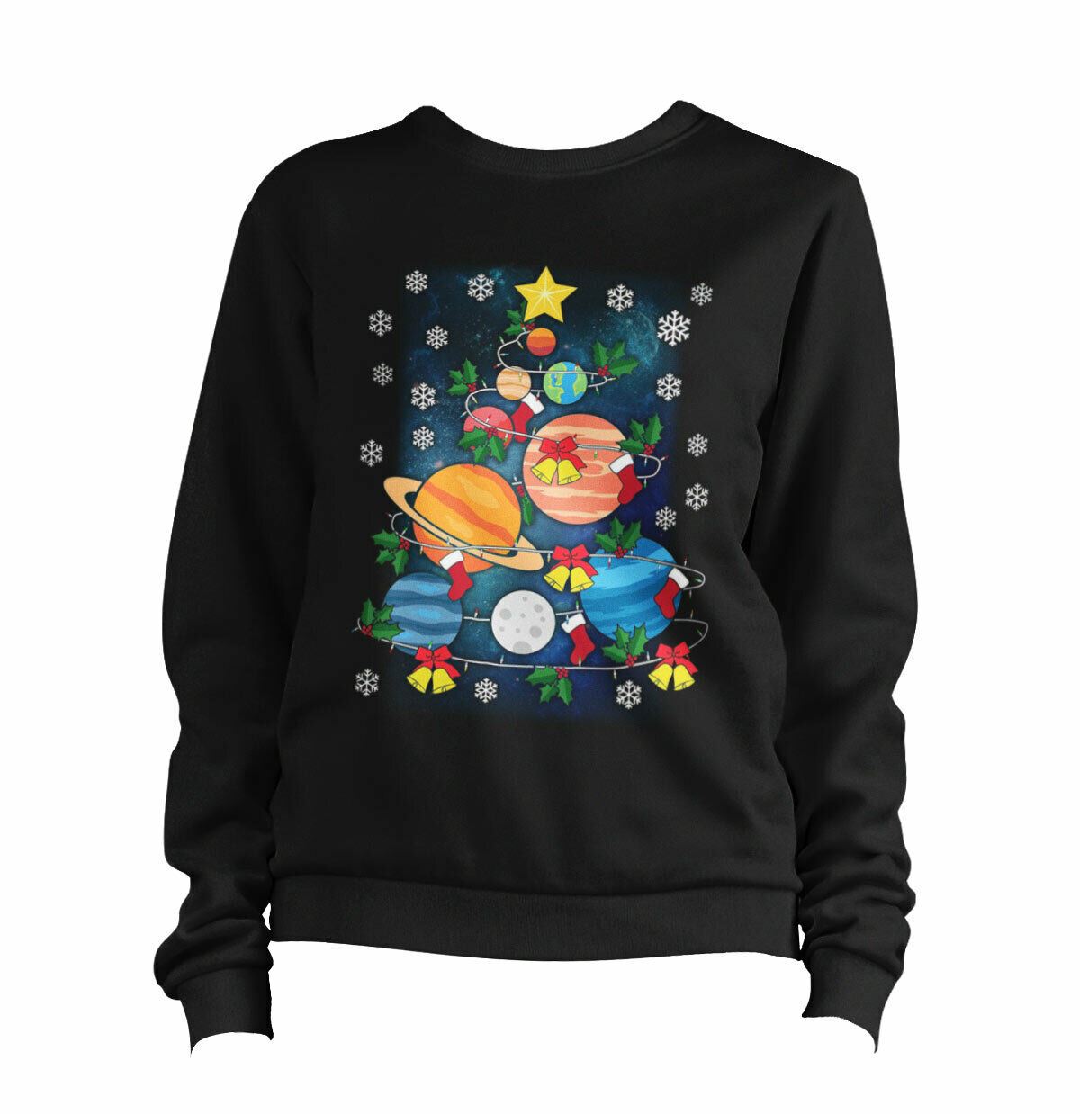 Galaxy Christmas Tree Sweatshirt