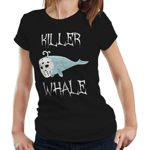 Killer Whale Tshirt Fitted Ladies