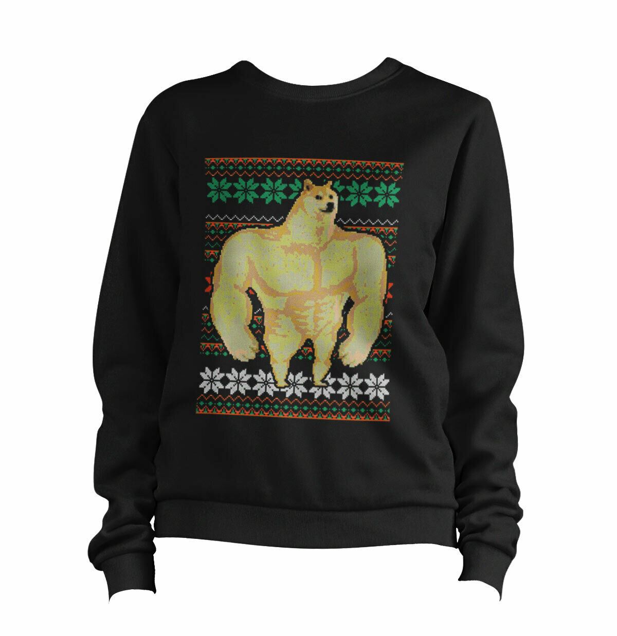 Cheems Swole Doge Ugly Sweatshirt