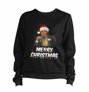 Merry Christmas Leonardo Meme Sweatshirt