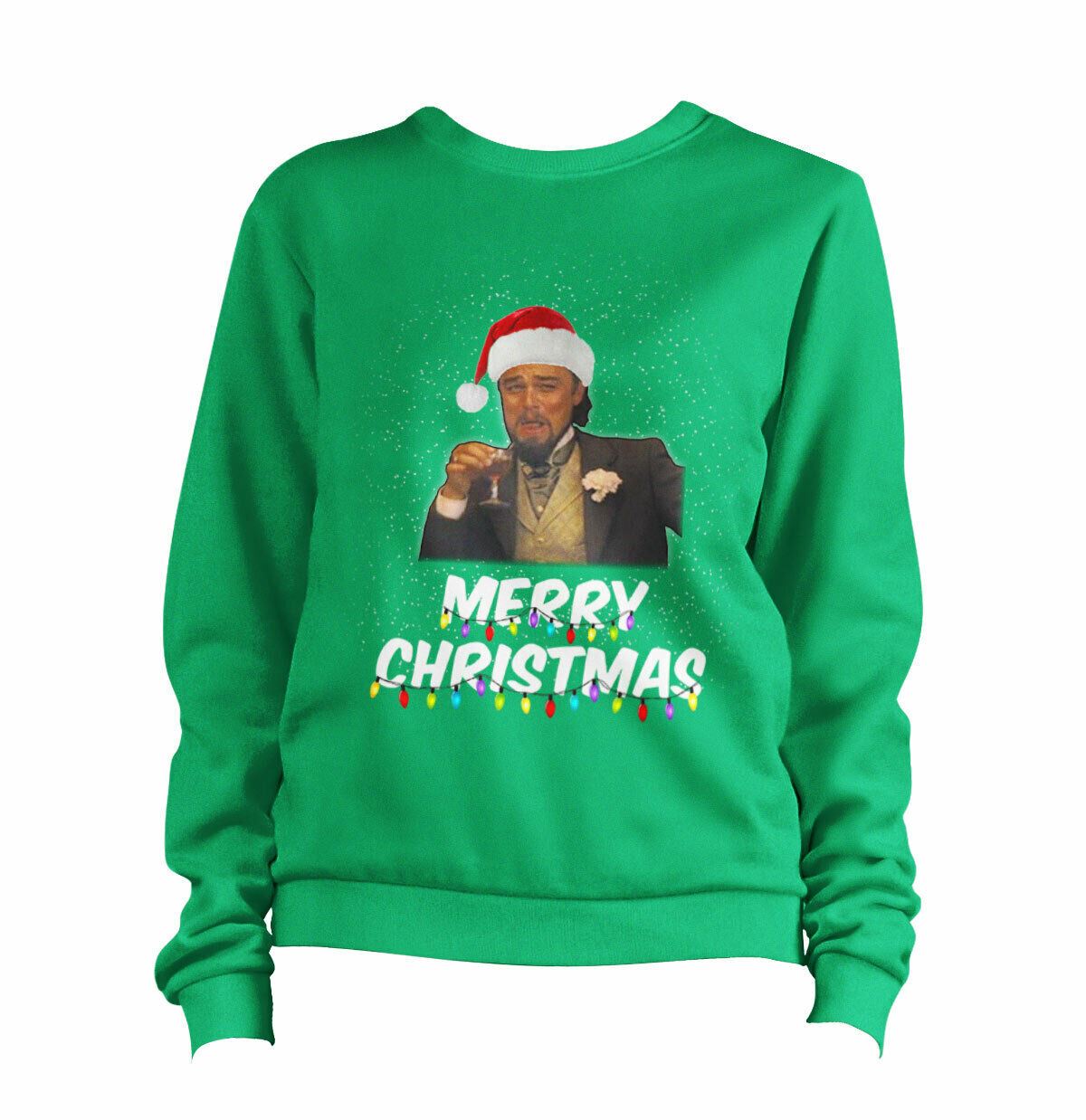 Merry Christmas Leonardo Meme Sweatshirt