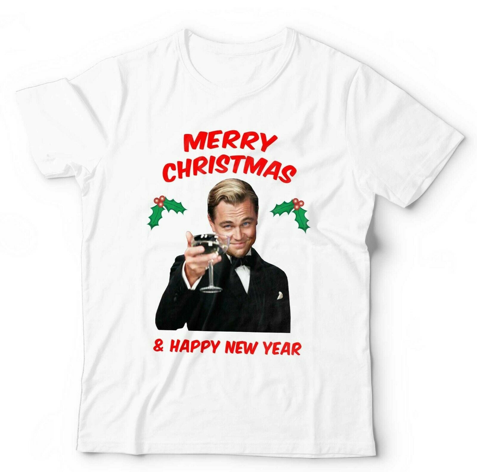 Christmas Leonardo Drink Tshirt Unisex & Kids