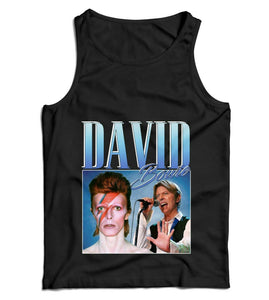 David Bowie Appreciation Ladies Vest Tank Top