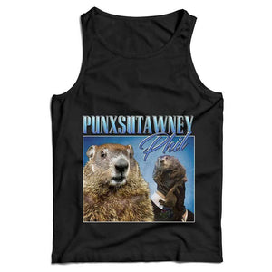 Punxsutawney Phil Appreciation Ladies Vest Tank Top