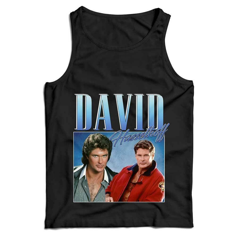 David Hasselhoff Appreciation Ladies Vest Tank Top