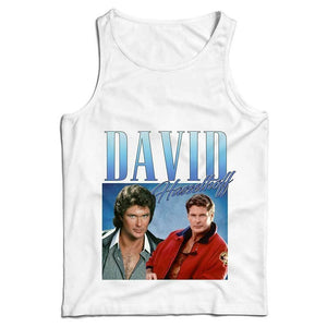 David Hasselhoff Appreciation Ladies Vest Tank Top