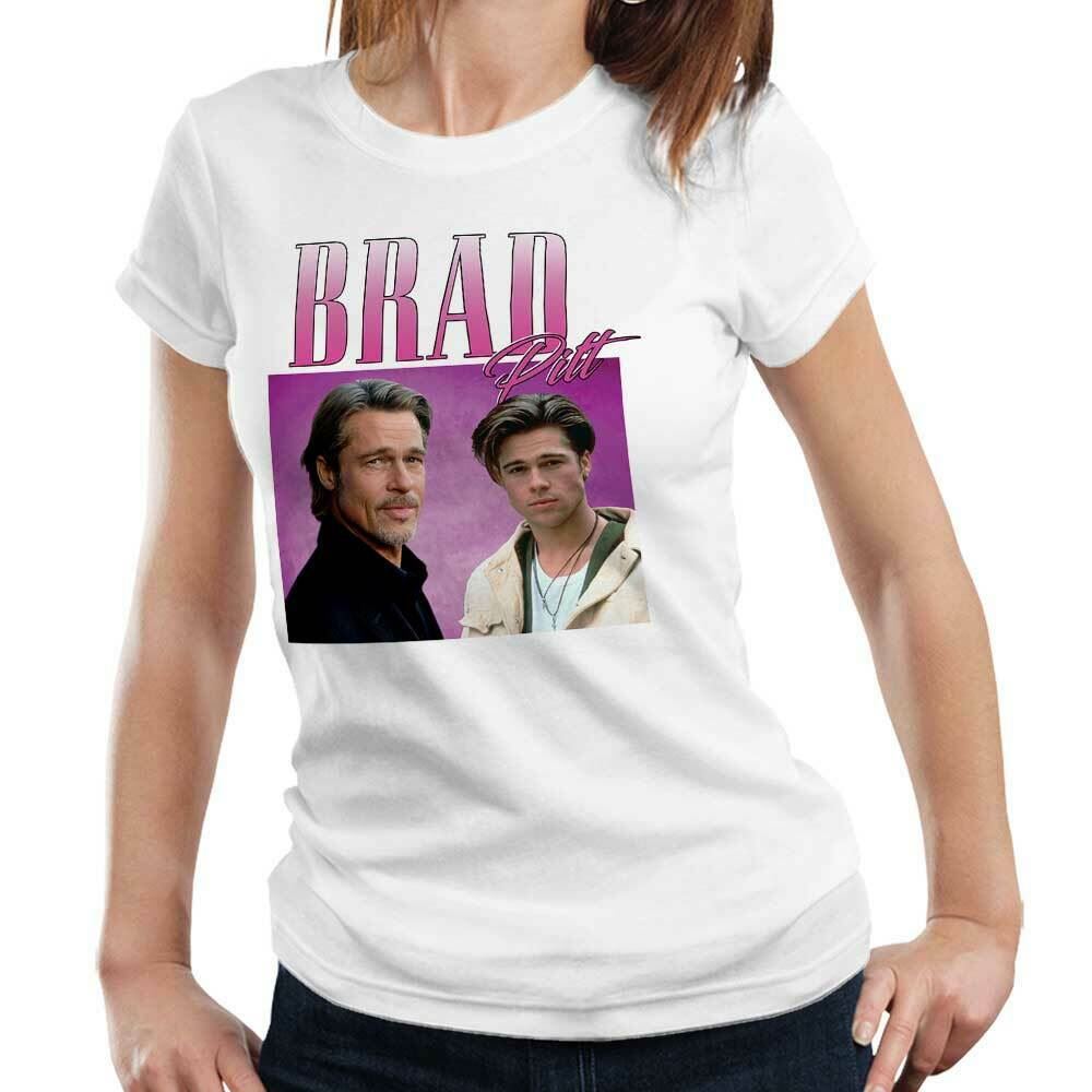 Brad Pitt Appreciation Tshirt Fitted Ladies