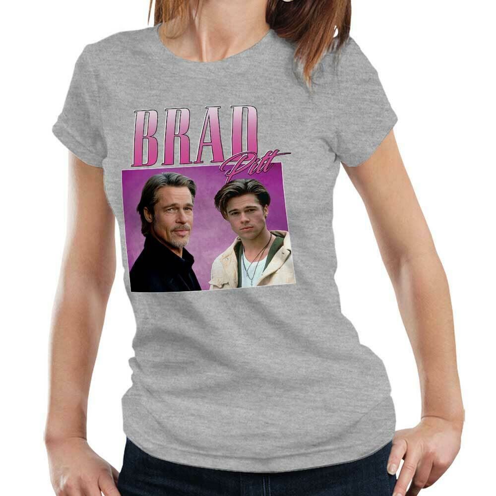 Brad Pitt Appreciation Tshirt Fitted Ladies