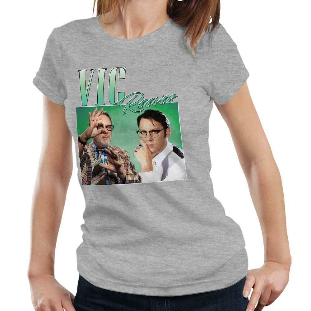 Vic Reeves Appreciation Tshirt Fitted Ladies