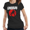 Groovy Silhouette Tshirt Fitted Ladies