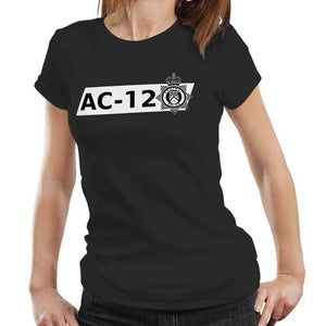 Line Of Duty AC-12 Tshirt Fitted Ladies