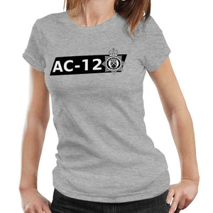 Line Of Duty AC-12 Tshirt Fitted Ladies