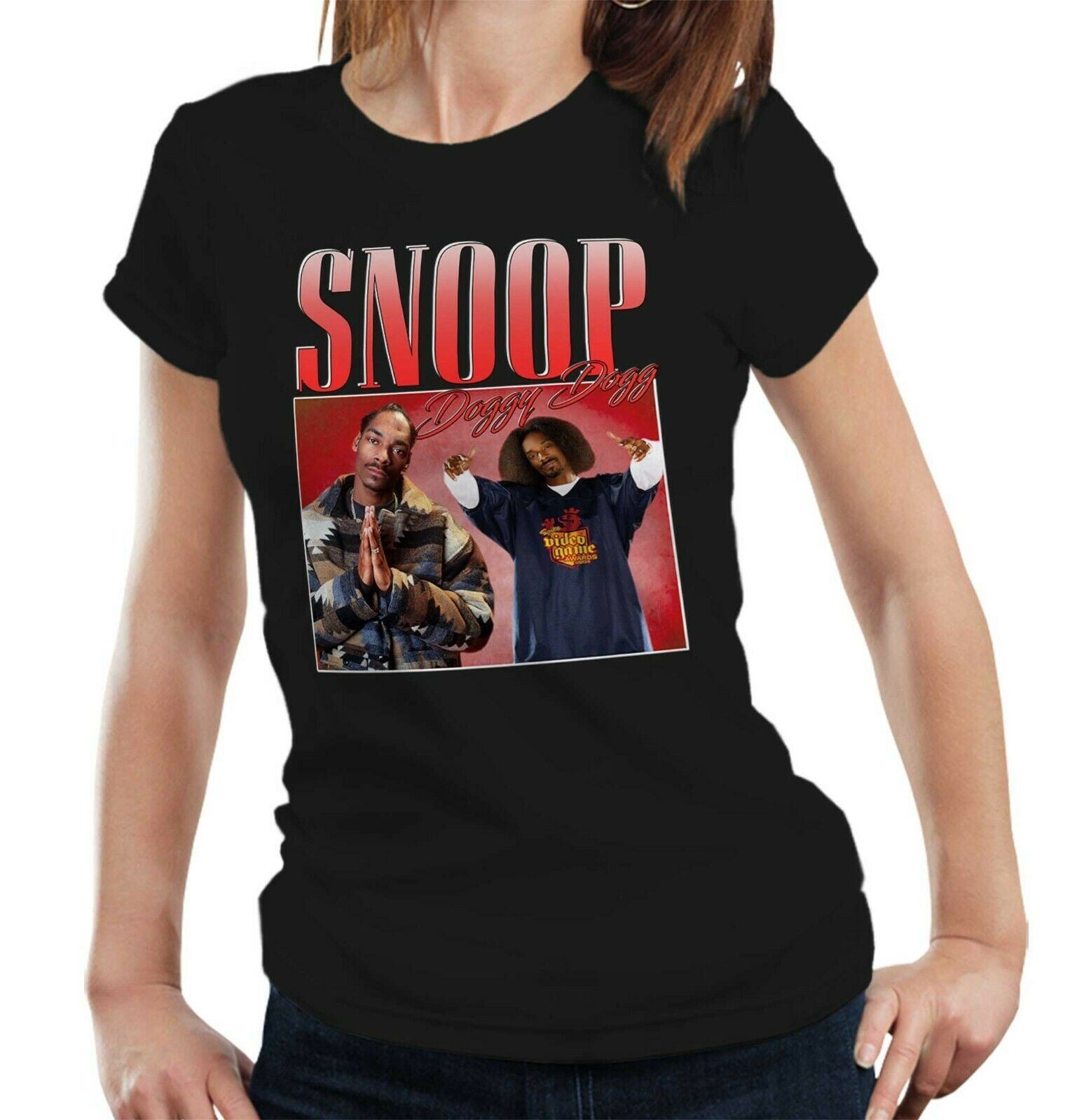 Snoop Doggy Dogg Appreciation Tshirt Fitted Ladies