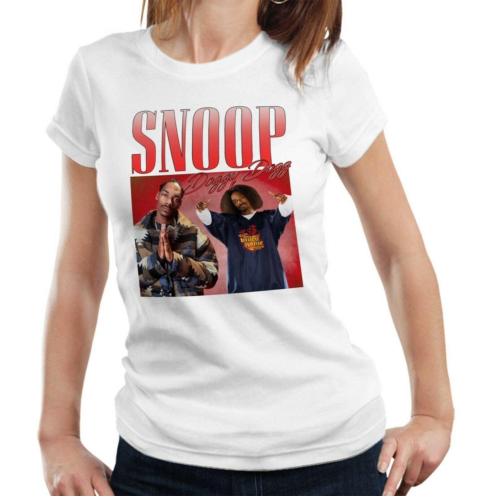 Snoop Doggy Dogg Appreciation Tshirt Fitted Ladies