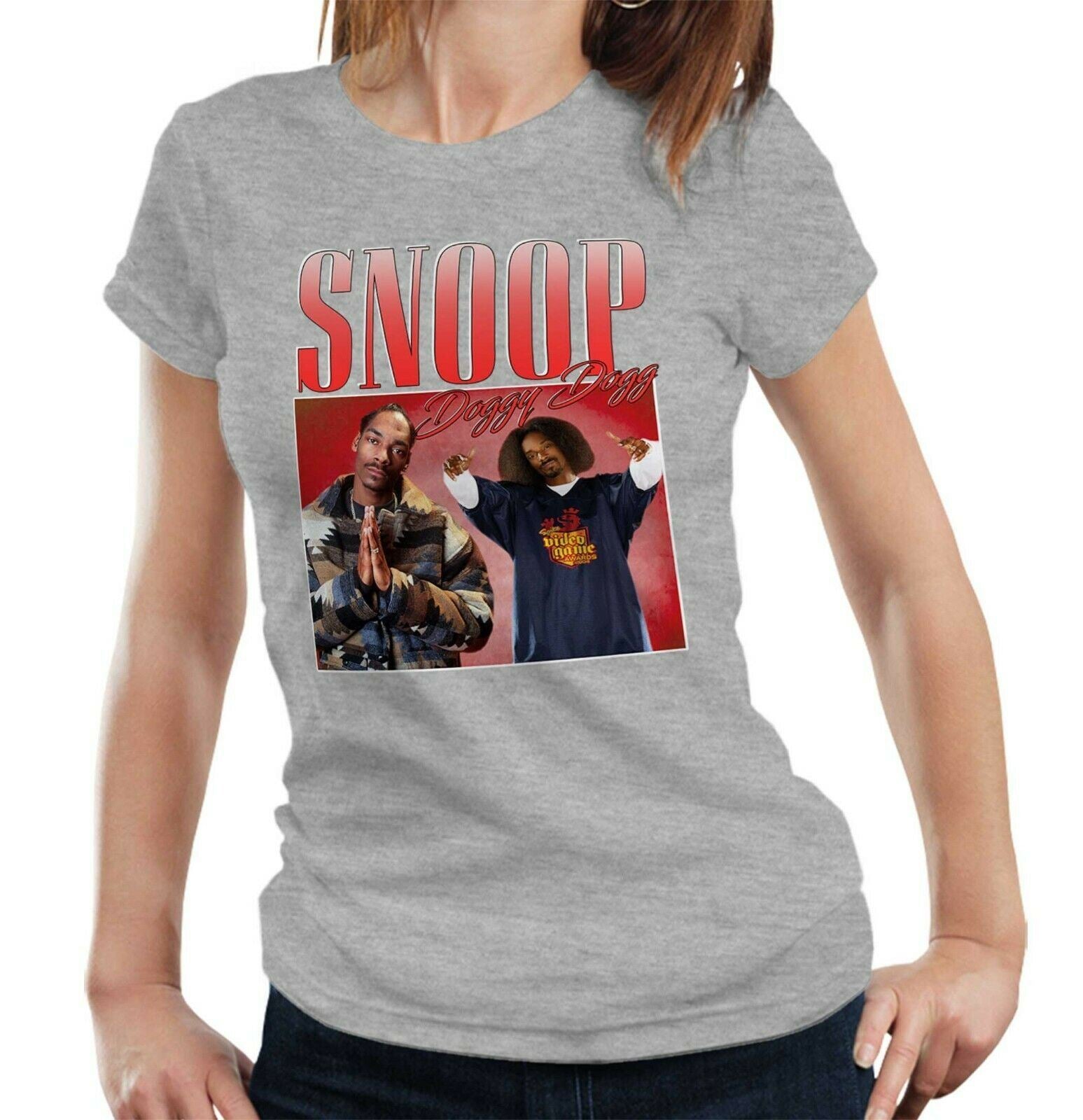 Snoop Doggy Dogg Appreciation Tshirt Fitted Ladies