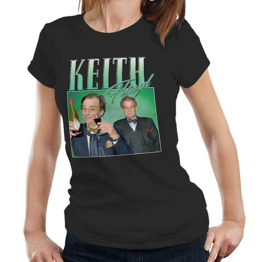 Keith Floyd Appreciation Tshirt Fitted Ladies