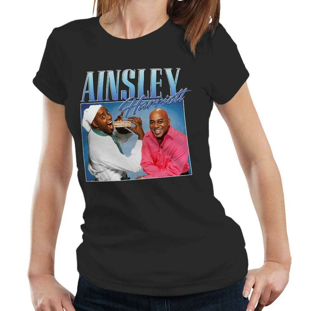 Ainsley Harriott Appreciation Tshirt Fitted Ladies