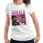 Donald Glover Appreciation Tshirt Fitted Ladies