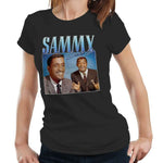 Sammy Davis Jr Appreciation Tshirt Fitted Ladies