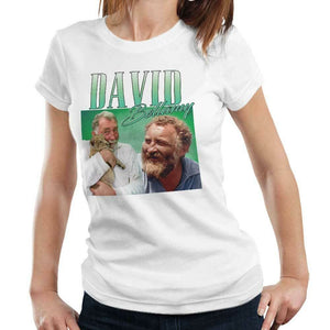 David Bellamy Appreciation Tshirt Fitted Ladies