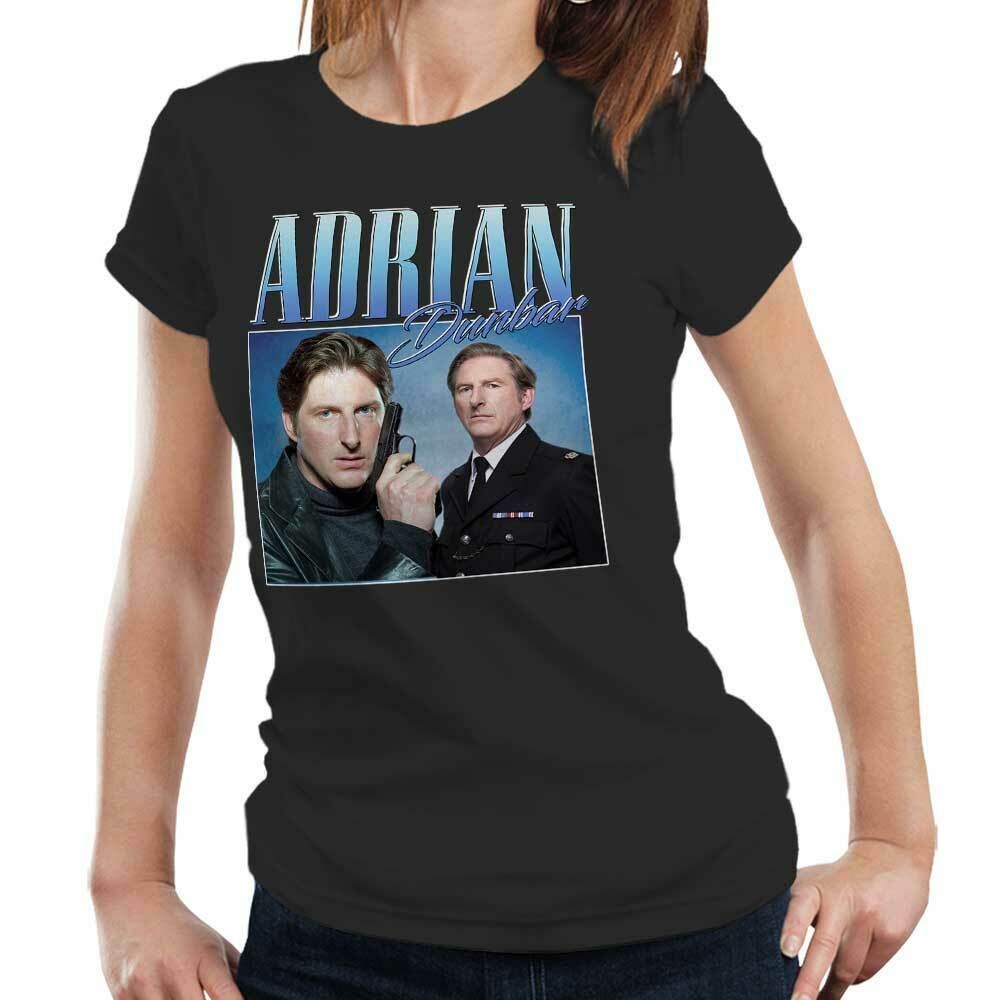 Adrian Dunbar Appreciation Tshirt Fitted Ladies