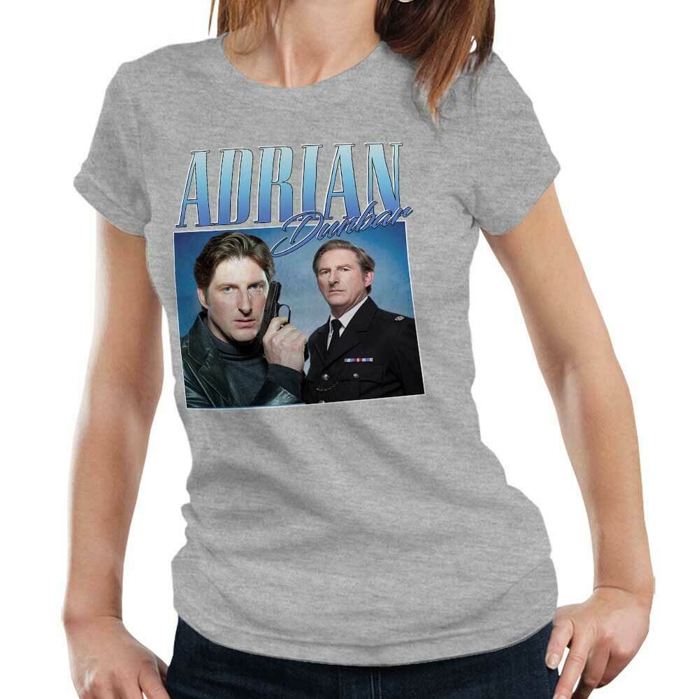 Adrian Dunbar Appreciation Tshirt Fitted Ladies