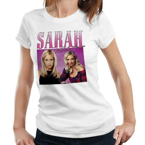 Sarah Michelle Gellar Appreciation Tshirt Fitted Ladies