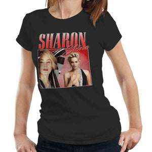 Sharon Stone Appreciation Tshirt Fitted Ladies