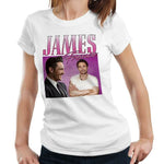 James Franco Appreciation Tshirt Fitted Ladies