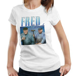 Fred Dibnah Appreciation Tshirt Fitted Ladies