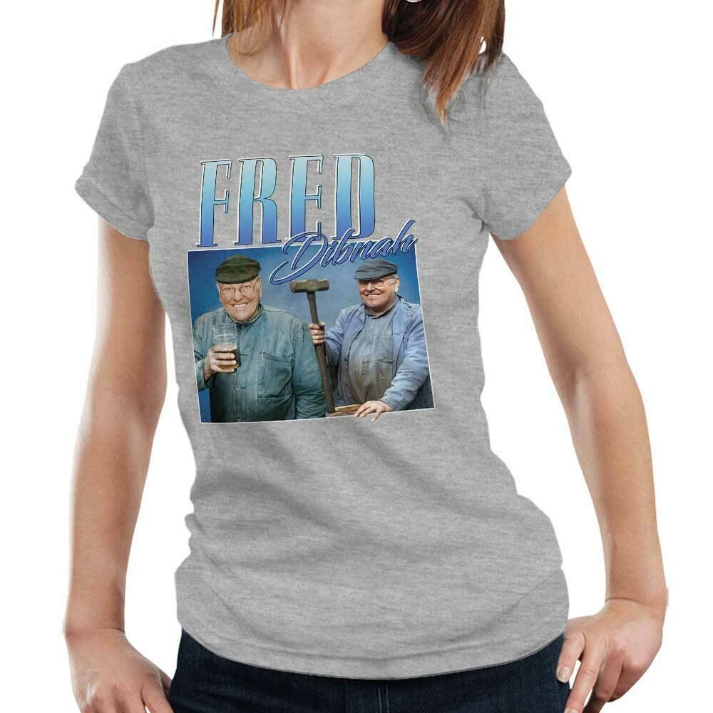 Fred Dibnah Appreciation Tshirt Fitted Ladies