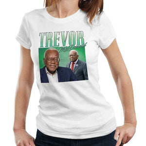 Trevor McDonald Appreciation Tshirt Fitted Ladies