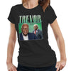 Trevor McDonald Appreciation Tshirt Fitted Ladies