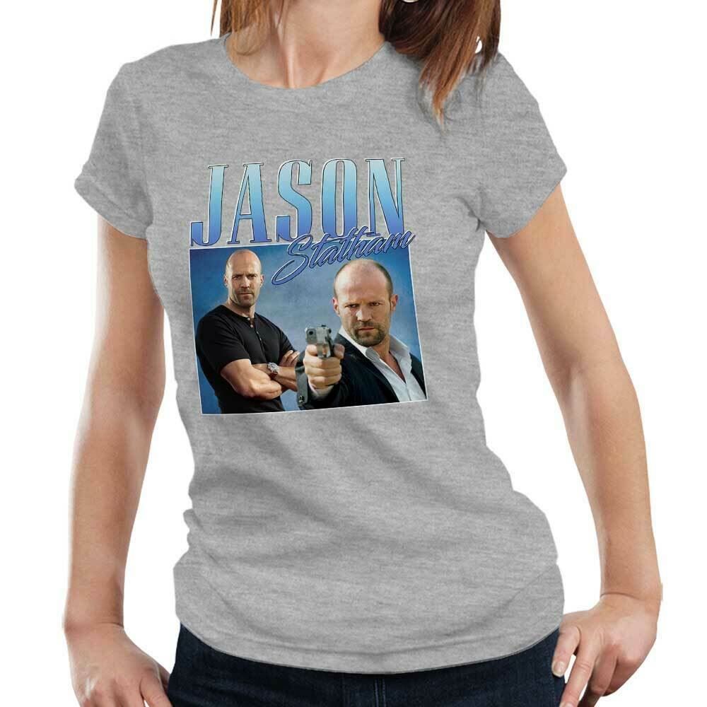 Jason Statham Appreciation Tshirt Fitted Ladies