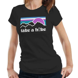 Take A Hike Tshirt Fitted Ladies