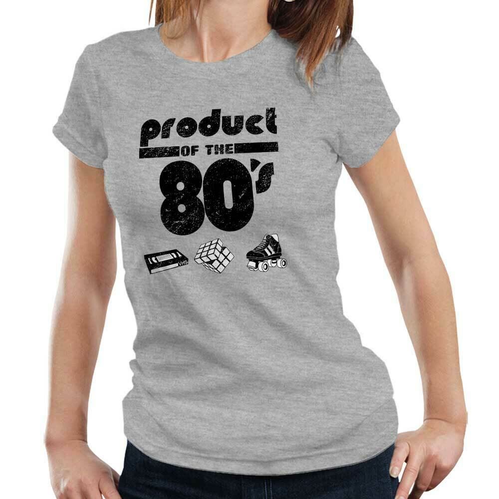 Product Of The 80's Tshirt Fitted Ladies