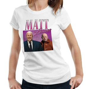 Matt Lucas Appreciation Tshirt Fitted Ladies