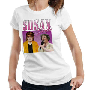 Susan Boyle Appreciation Tshirt Fitted Ladies