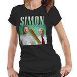 Simon Pegg Appreciation Tshirt Fitted Ladies