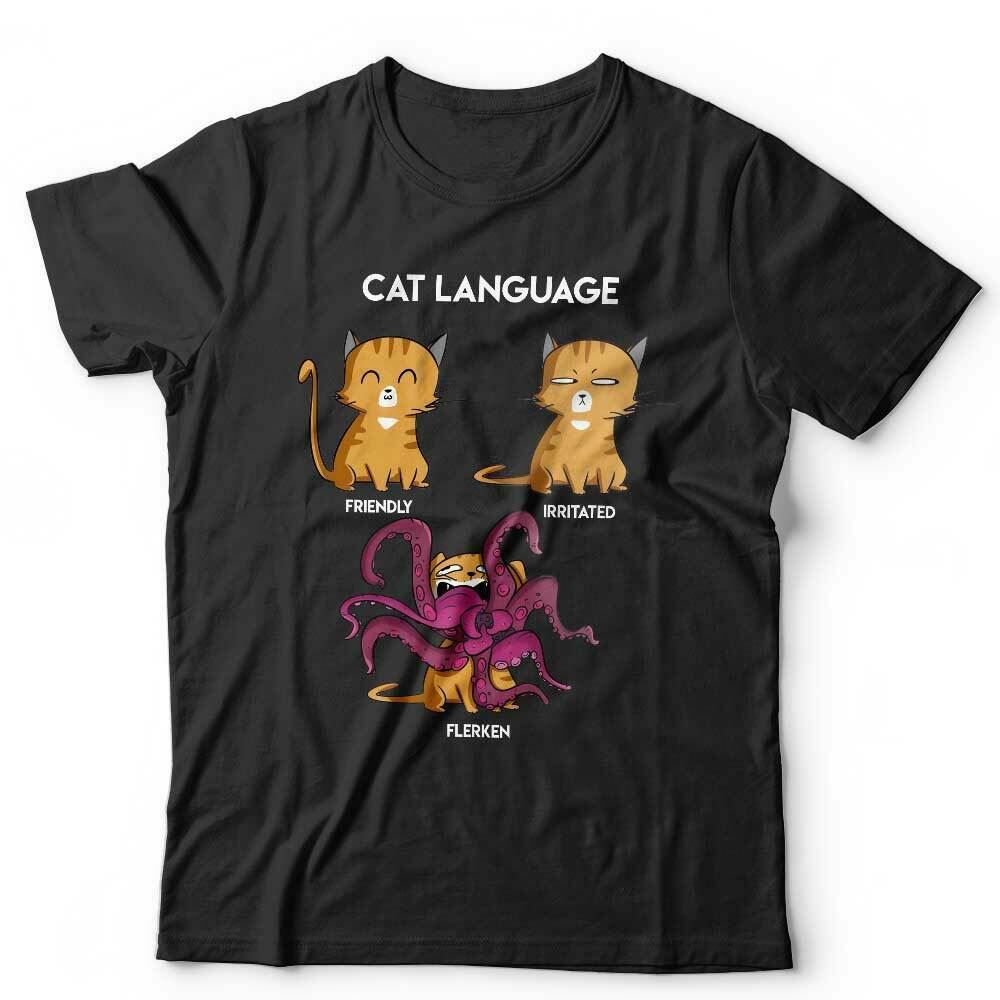 Cat Language Tshirt Unisex & Kids