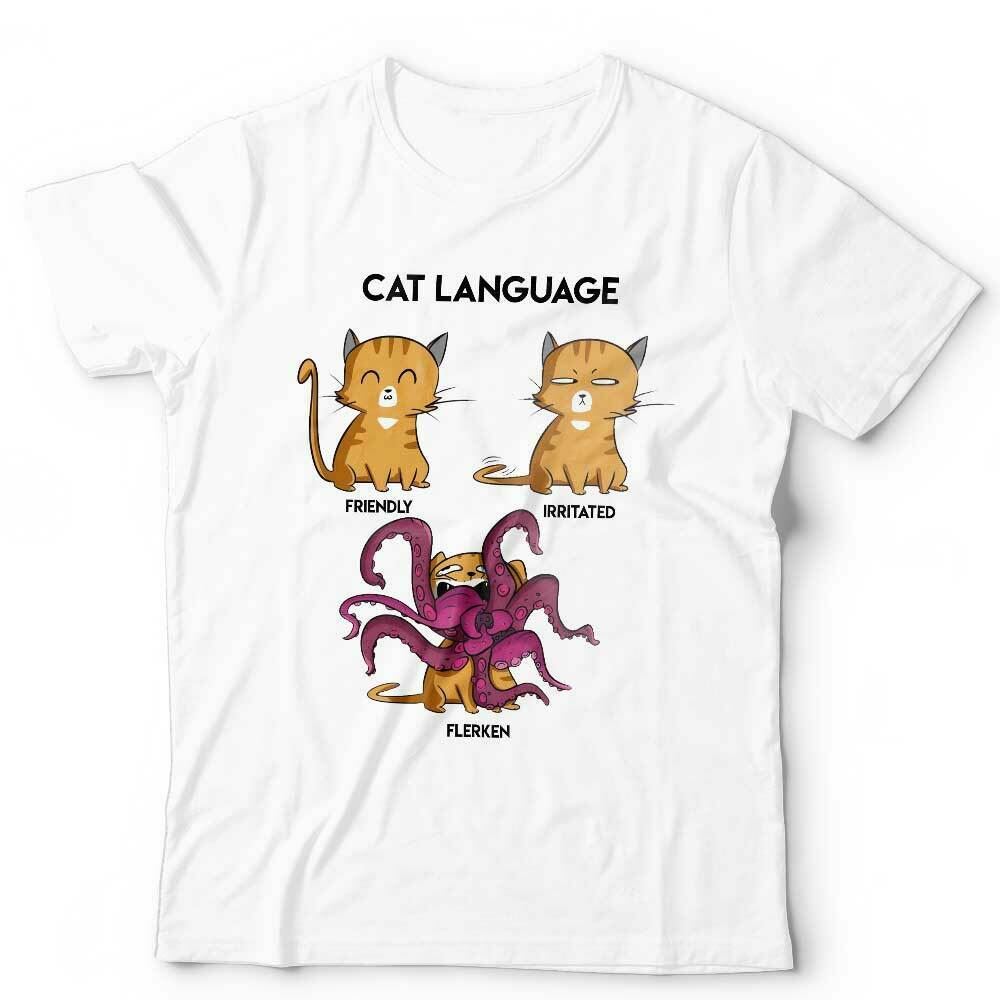 Cat Language Tshirt Unisex & Kids