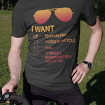 I Want To Break Free Sun Glasses Tshirt Unisex