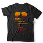 I Want To Break Free Sun Glasses Tshirt Unisex